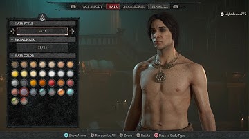 Diablo IV Character Customization Options