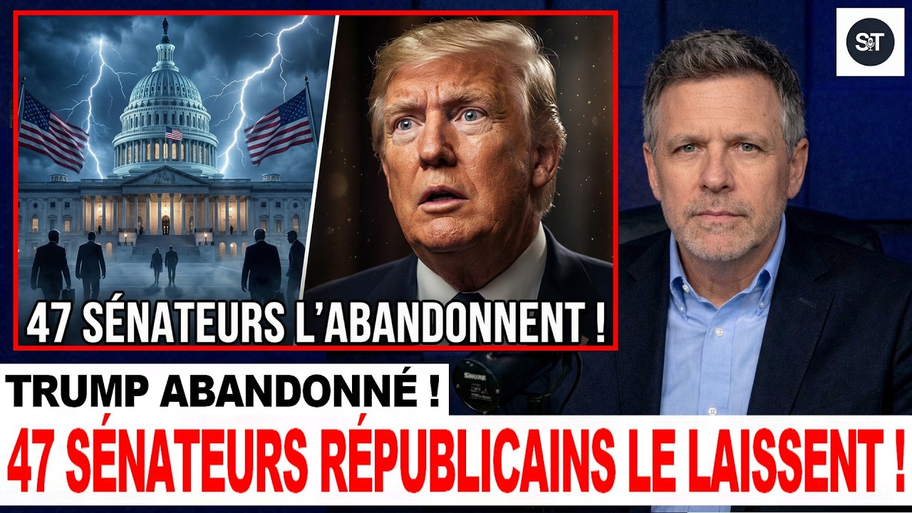 Washington secouée : 47 sénateurs républicains abandonnent Trump !