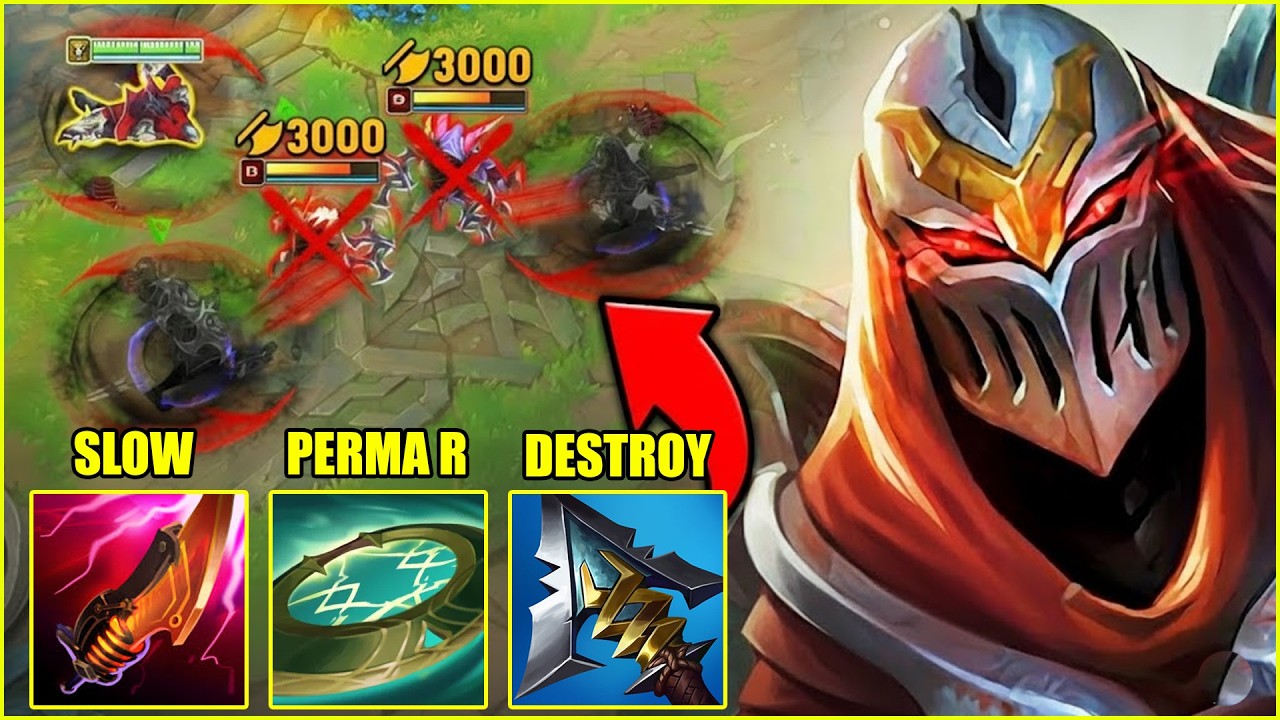 Zed Trying New Runes First Try New Season Is He Good - YouTube