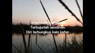 lirik lagu sebujur bangkai (tiya)