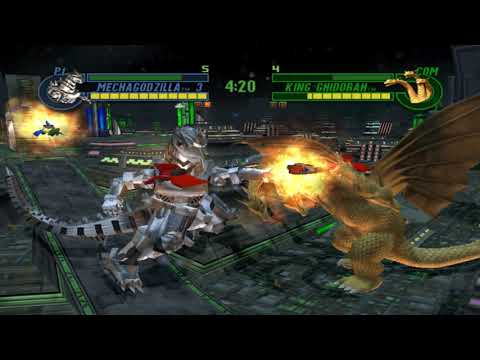 ゴジラ怪獣大乱闘 地球最終決戦 メカゴジラ Vs キングギドラ - YouTube