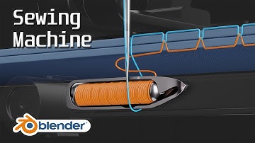 How Sewing Machines Work? 3D Animation 🧵