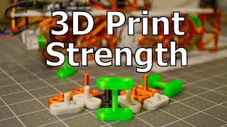 How Strong are 3D Printed Parts? 1000 Subscriber Special!!