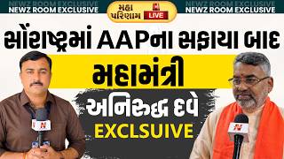 Gujarat Local Body Election Results । AAP ના સફાયા વચ્ચે ભાજપના મહામંત્રી Aniruddh Dave Exclsuive