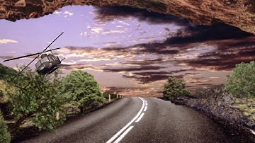 Helicopter Explosion | VFX | 3D