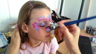 face painting mermaid fairy easy princess stroke quick paint designs symone paintings butterfly tutorials sparkly