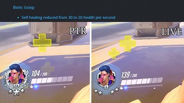 Overwatch Patch 1.41 PTR vs 1.40 LIVE comparison