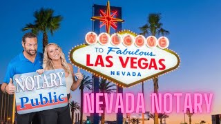 How To Be Mobile Notary Public Loan Signing Agent In Nevada!