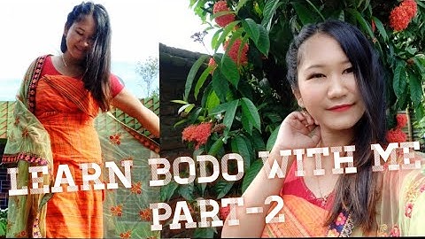 Learn BODO with Me (PART-2) || Examples of TENSES & It
