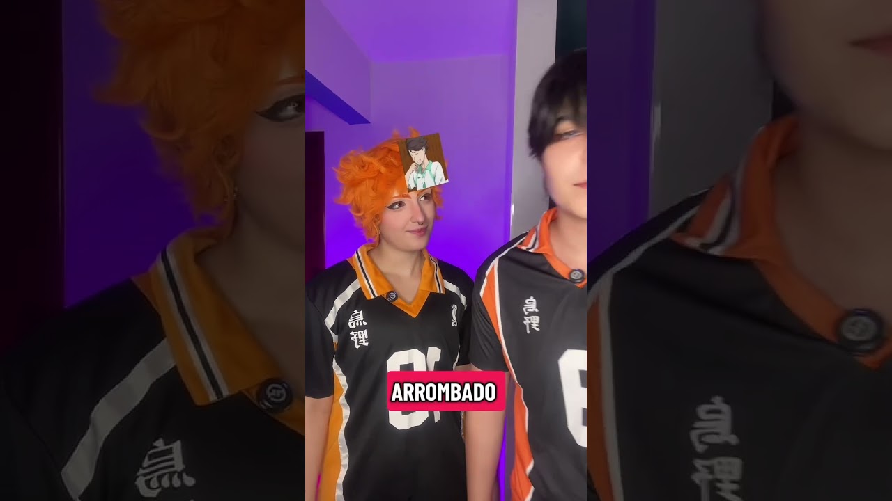 HINATA E KAGEYAMA TIRAM NO FILTRO!! #cosplay #haikyuu @Nandalorenzine