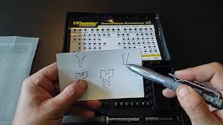 Wheeler Engineering gunsmith screwdriver set.
