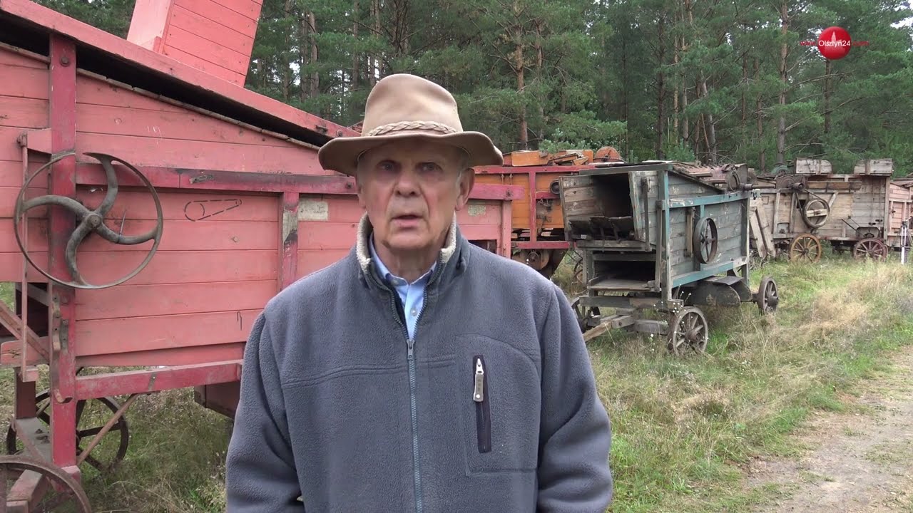 OLSZTYN24: Janusz Dramiński o zbiorach Muzeum Maszyn Rolniczych w Sząbruku i Naterkach