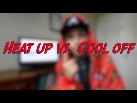 Heat up vs. Cool off - W1D2 - Daily Phrasal Verbs - Learn English online free video lessons