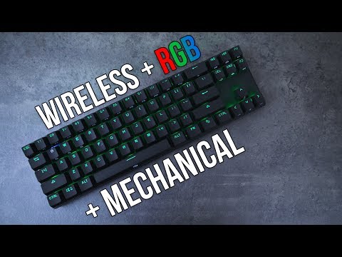 Wireless RGB Mechanical Keyboard! - YouTube