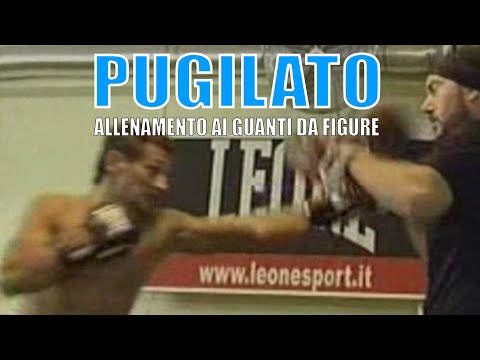 Allenamento di PUGILATO ai guanti da figure al CLUB SCACCHIA di Teramo.