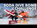 Dive bomb pop can challenge