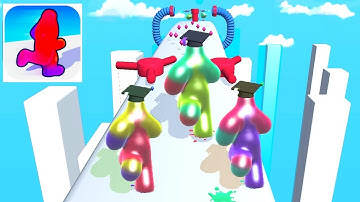 Blob Runner 3D Update Gameplay (iOS,Android) Walkthrough Part 19