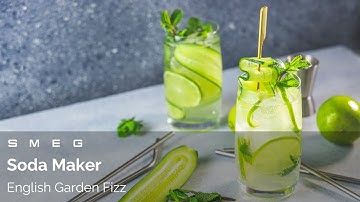 How to Make an English Garden Fizz with your Soda Maker | Smeg SKC01
