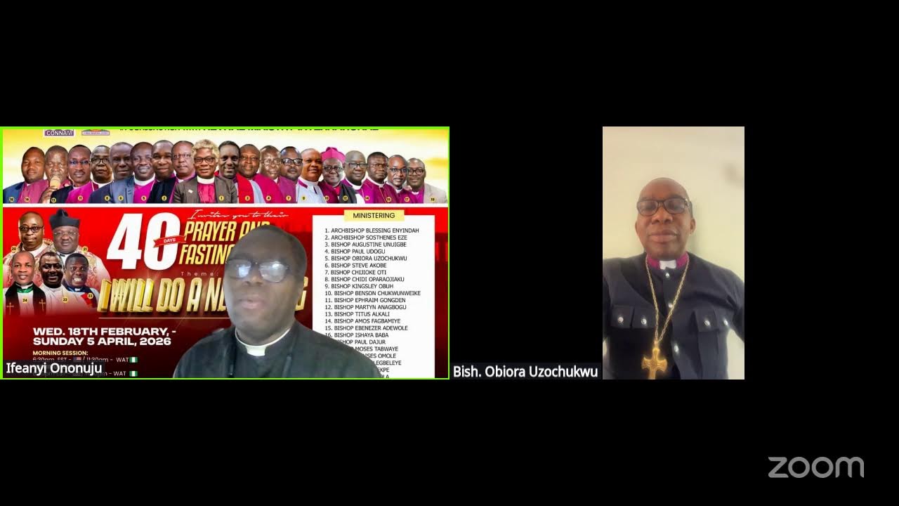 40 Days Fasting and Prayer | Morning Session Day 13