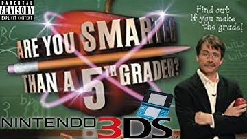 -3DS- ARE YOU SMARTER THAN A 5TH GRADER? (Gameplay Only) #3DS {1080p/60fps}
