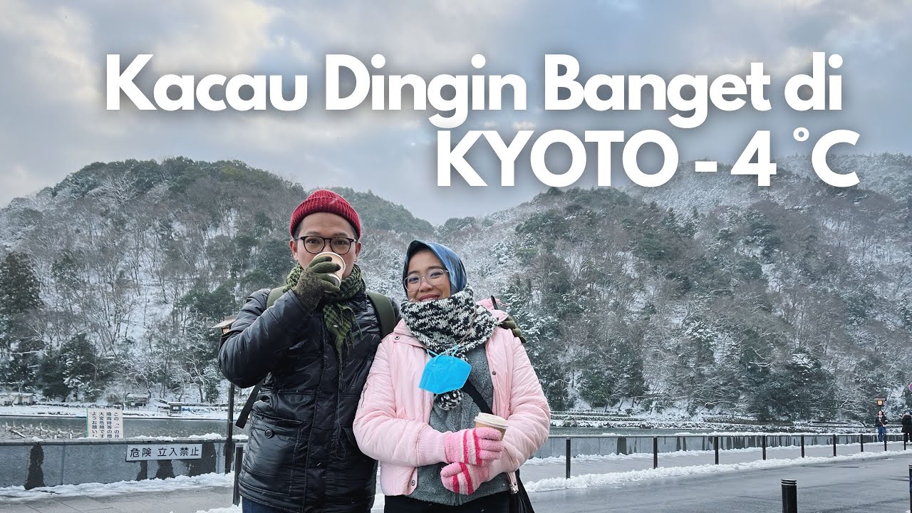 Vlog ke Jepang Part 3 - Keliling Kyoto Saat Suhu -4 °C | Jepang Winter 2023