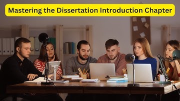 Mastering the Dissertation Introduction Chapter I Royal Content Research Services I Dissertation
