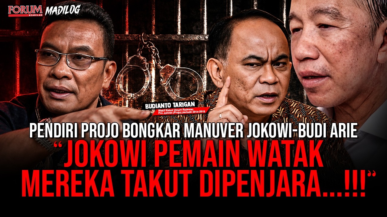 PENDIRI PROJO: PERTAHANAN TERAKHIR JOKOWI MEMOHON PRABOWO JAMIN KELUARGANYA