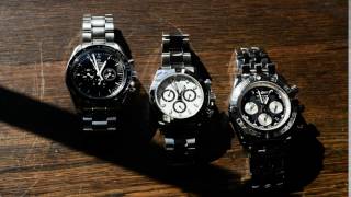 Chrono Time Lapse: Omega, Rolex, and Breitling