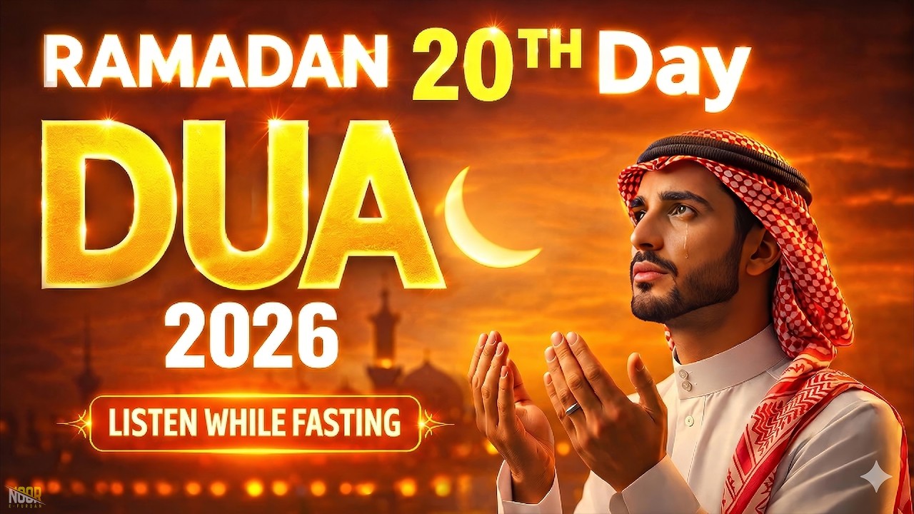 World’s Most Beautiful 20th Ramadan Best Dua 2026 ( Everyday Listen ) Dua for Peace of Mind Heart