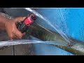 4 amazing tricks  Welding while draining water from the welding hole