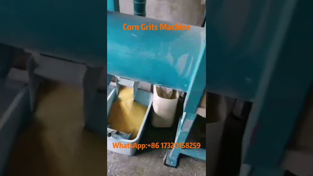 Corn Grits Machine: effortlessly transforms corn kernels into deliciously smooth uniform corn grits