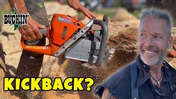 Chainsaw Kickback, This is what SHOULD Happen 