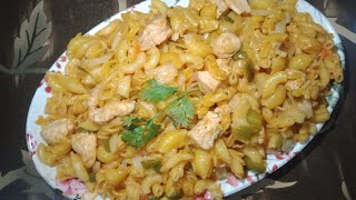 3 Tarike ki Chicken Veg Macaroni || تین طرح کی چکن ویجی ٹیبلز میکرونی||