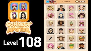 Connect Master Match Puzzle level 108 Guide Walkthrough Solution