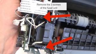 Disassembly Samsung ML-1660 1665 Laser Printer