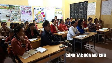 Công tác phổ cập giáo dục, xóa mù chữ giai đoạn 2016 - 2020 | THLC