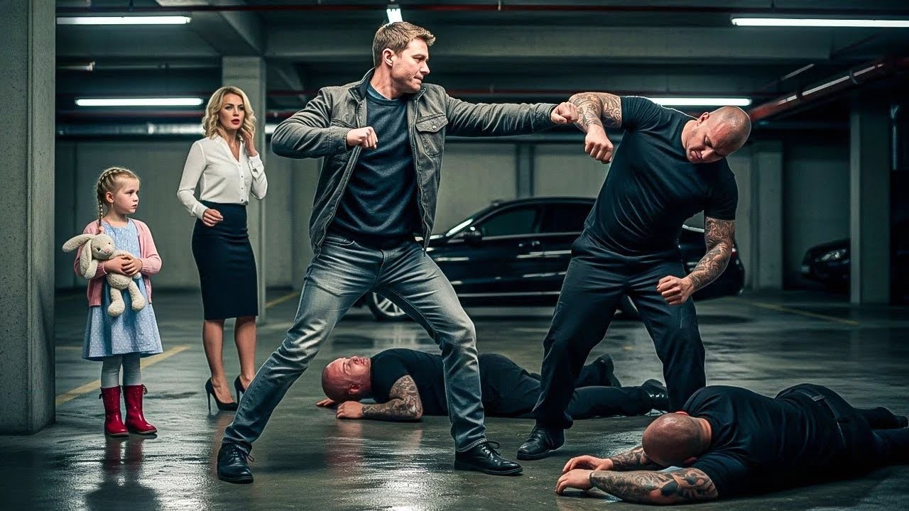 Papá soltero derriba a tres atacantes de una CEO — su pasado secreto impacta a todos