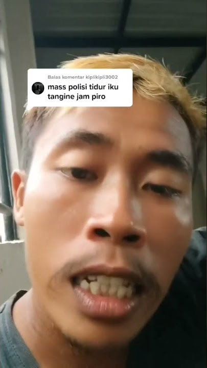 story wa lucu mas mondle emosi gara' polisi tidur iso tangi.. #@mas_mondle#
