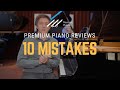Piano buying tips 10 common mistakes people make when buying a piano