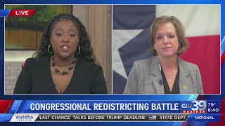 CW39 interviews Ann Johnson  TX House Representative for Dist. 134 on redistricting in Texas