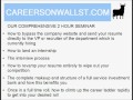 Careers on wall street  full time positions and internships