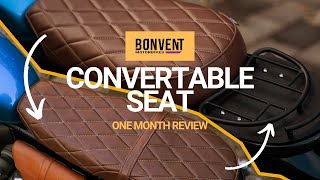 Selle Modulaire Bonvent Pour Royal Enfield Interceptor Bilan Après Un Mois