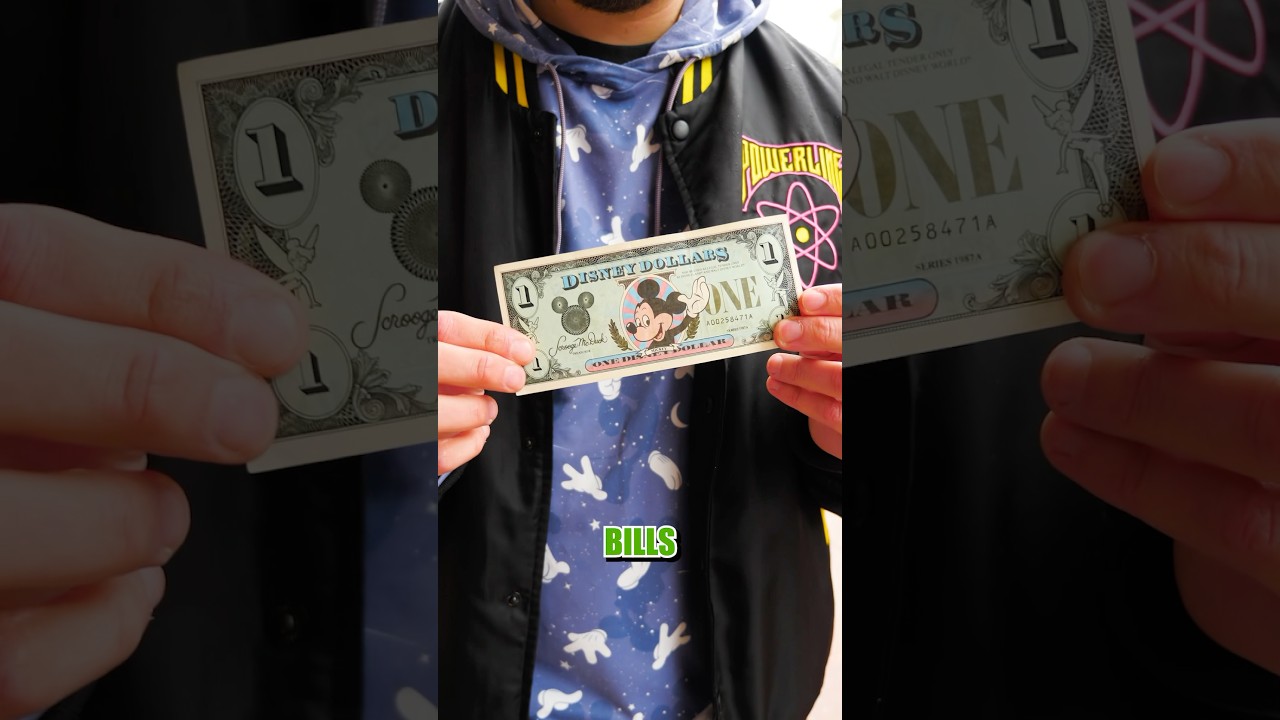 Disney Dollars: Disney's Defunct Currency 💰 #disneyhistory