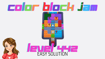 Color Block Jam Level 442 Solution Walkthrough