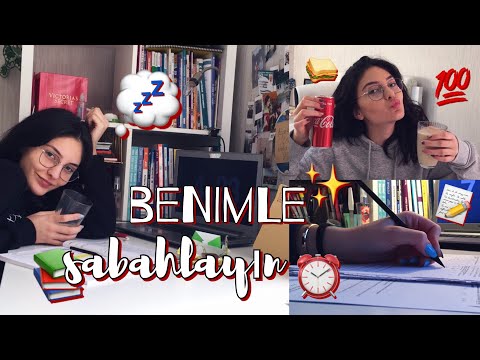 BENİMLE SABAHLAYIN | #YKS2020 ,DENEMELER, ZOOM PARTİSİ, DERTLEŞELİM...