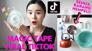 Double Tape TERKUAT!! Perekat Dinding Tanpa Paku Dengan Fast Print Nano Magic Double Tape Tahan Air