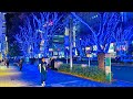 【4K】Japan Night Walking Tour - Beautiful Illumination Street in Sakae, Nagoya