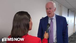 WATCH: Cornyn to MS NOW: I'm prepared to vote NO on Blanche