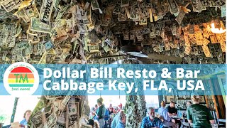 Dollar Bill Restaurant & Bar | Cabbage Key Florida USA | Travel Video