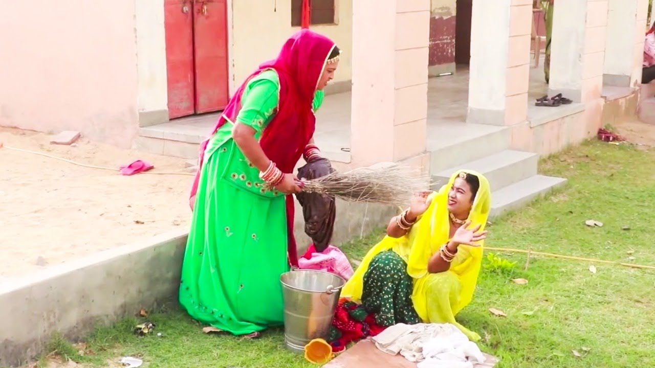 जुल्मी सास का मासूम बहु पर सितम | Saas Bahu Comedy | Saas VS Bahu Story | New Rajasthani Comedy 2021